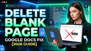 How to Delete Blank Page on Google Docs [2026 Full Guide]