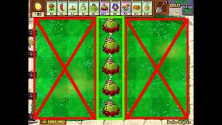 PVZ DLC Mod: Border Dispute but I can only plant on flowered tiles