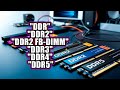 Como saber si la RAM de mi pc es "DDR" "DDR2" "DDR2 FB-DIMM" "DDR3" "DDR4" "DDR5"