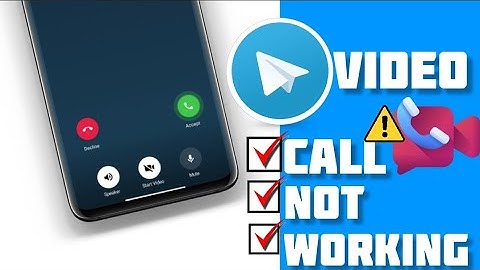 Video Call Not Working on Telegram | Video call keep requesting/waiting issues on Telegram(Easy fix)