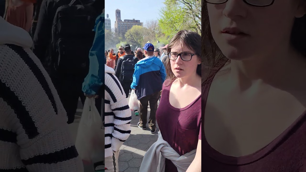 POV 420 Celebration in Washington Square Park 💨🍃🥬 