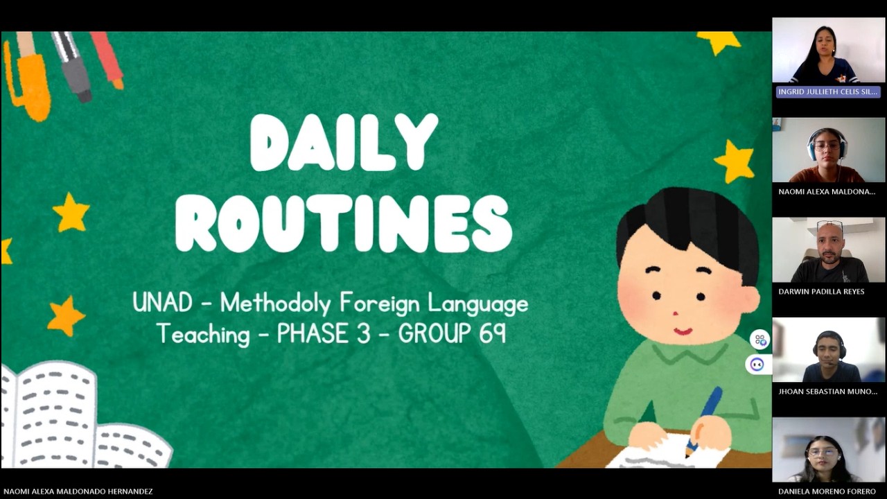 UNAD Task 3 - Micro class Daily Routine Group 69 202 - YouTube
