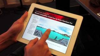 iBooks & Panotour Pro: displaying 360° virtual tours into a digital book