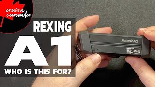 Motorcycle Dash Cam for Your Head? | Rexing A1 Dual Camera Review Pt1 screenshot 2