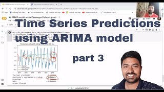 Time Series forecasting using ARIMA model | Air Passenger Dataset | part 3