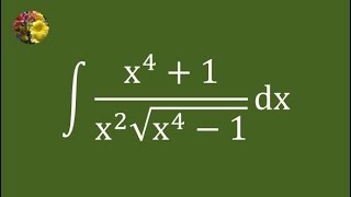 2nd method to evaluate the indefinite integral using basic techniques (Mis-2699A)