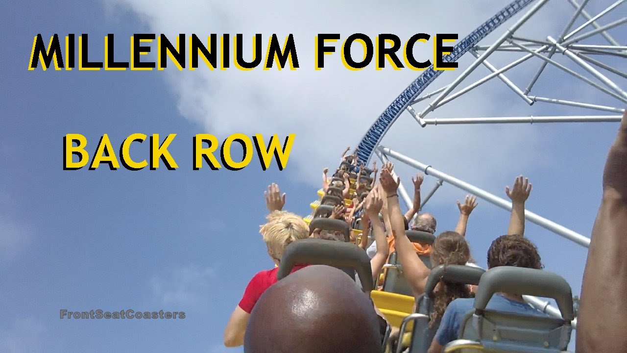 Millennium Force Pivothead POV Cedar Point Roller Coaster Back Seat On-Ride Steel Intamin Giga gatekeeper lyrics
