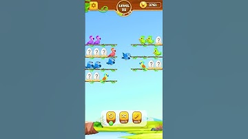 Bird Sort Level 32 #colorsorting