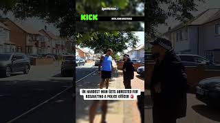 Uk hardest man Gets arrested for assaulting a Police officer 😳