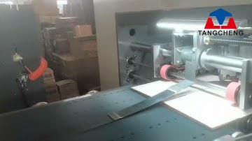 Automatic Box Folder Gluer, Corrugated Carton Box Folding Gluing Machine