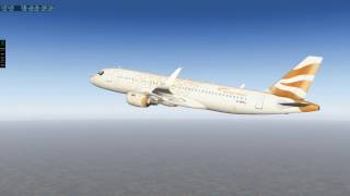 (X-Plane 11) Heathrow to Manchester - Airbus A320-214!