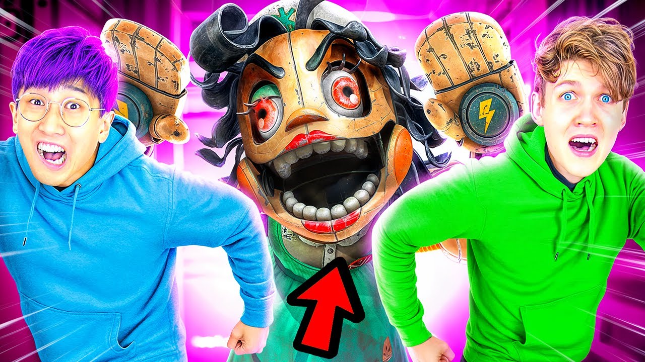 LANKYBOX играет в FIVE NIGHTS AT FREDDY'S: ТАЙНА МИМИКА!? (ЧАСТЬ 3)