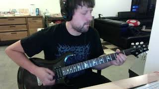 Skeletonwitch - Burned from Bone - Guitar Cover (+solo)