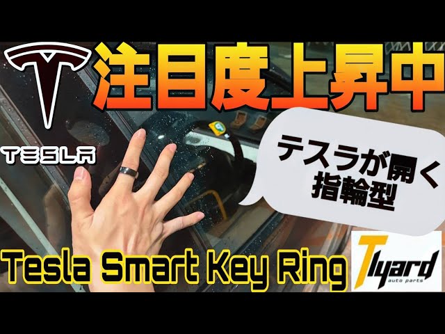 Open your Tesla with a ring!? Setup and use of a smart key ring