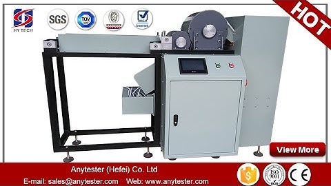 HY1001 Laboratory Mini Cotton and Wool Opener from Anytester