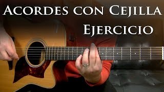 Video thumbnail of "Acordes con Cejilla - Guitarra Tutorial"