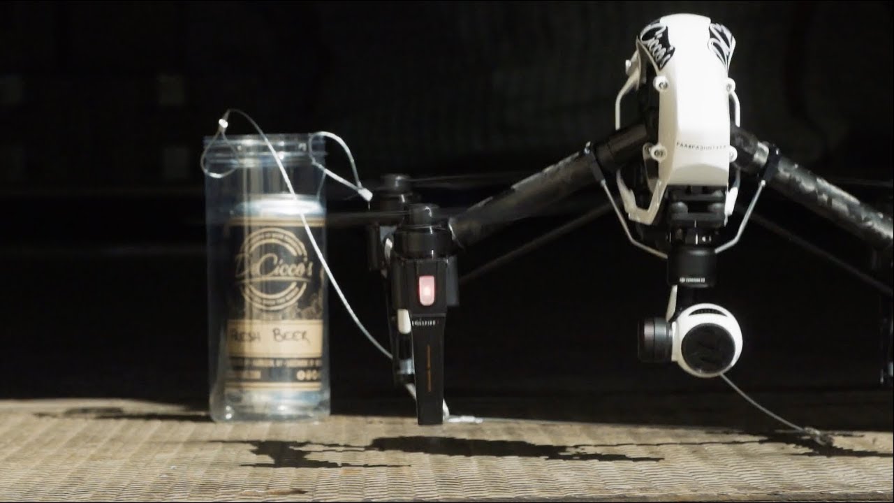 Beer Delivery via Drone DeCicco & Sons YouTube