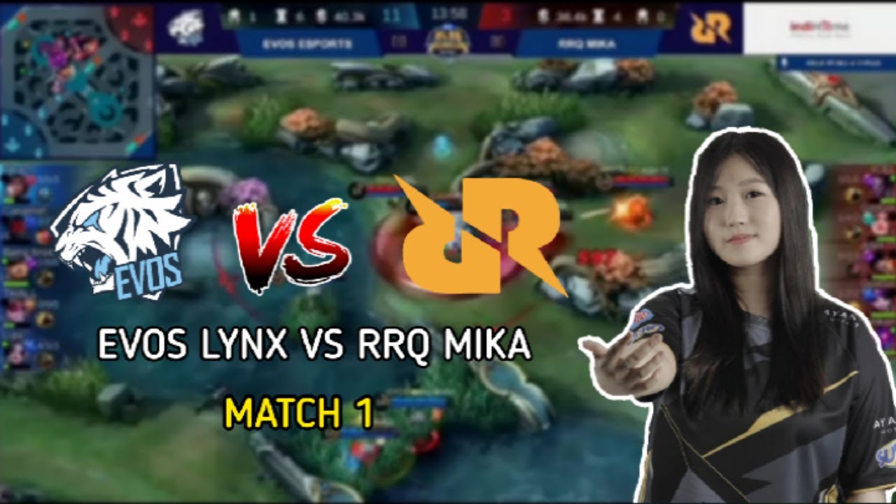 MATCH 1 RRQ MIKA VS EVOS LYNX | LOWER BRACKET - BEST OF 3