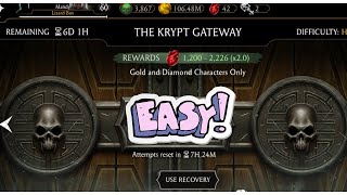 Elder Krypt run is a JOKE! Super easy! No Sweat! MK Mobile