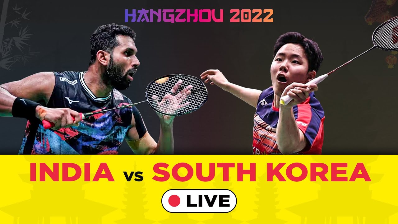 India vs South Korea badminton semis, India vs Pakistan squash final Asian Games Live The Bridge