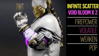 Nothing "Spamacles" Infinite Scatter Void Warlock Build Nothing Manacles - Destiny 2 Season 18