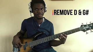 How to play the minor pentatonic scale on bass guitar - BEGINNERS BASS COURSE