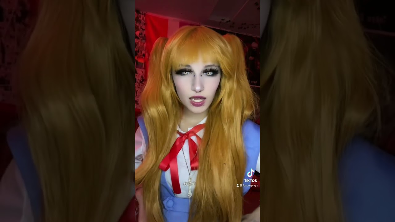 trying out #youtubeshorts with  my new asuka cosplay !! 🌷 #asuka #asukalangley #evangelion