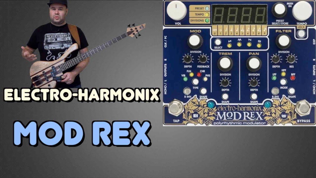 美品 electro-harmonix MOD REX ポリリズム Mod Rex | Polyrhythmic Modulator - Electro-Harmonix