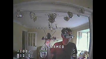 Quadcopter OSDoge on-screen display Fatshark DVR Dominator goggles test