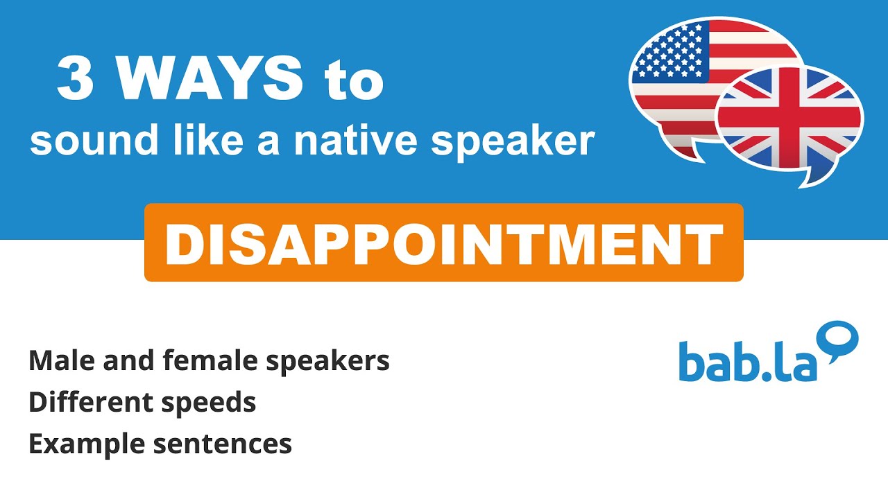 Disappointed Translation In Korean Bab La