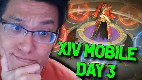 Arthars explores FFXIV: Mobile (Full VoD - Day 3)