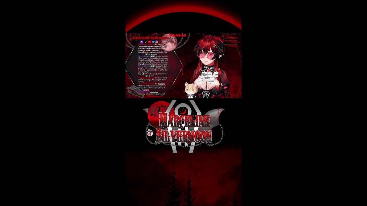 [LIVE] Cyberpunk 2077 Part 42 | Goth Vampire Femboy Vtuber (Vertical)