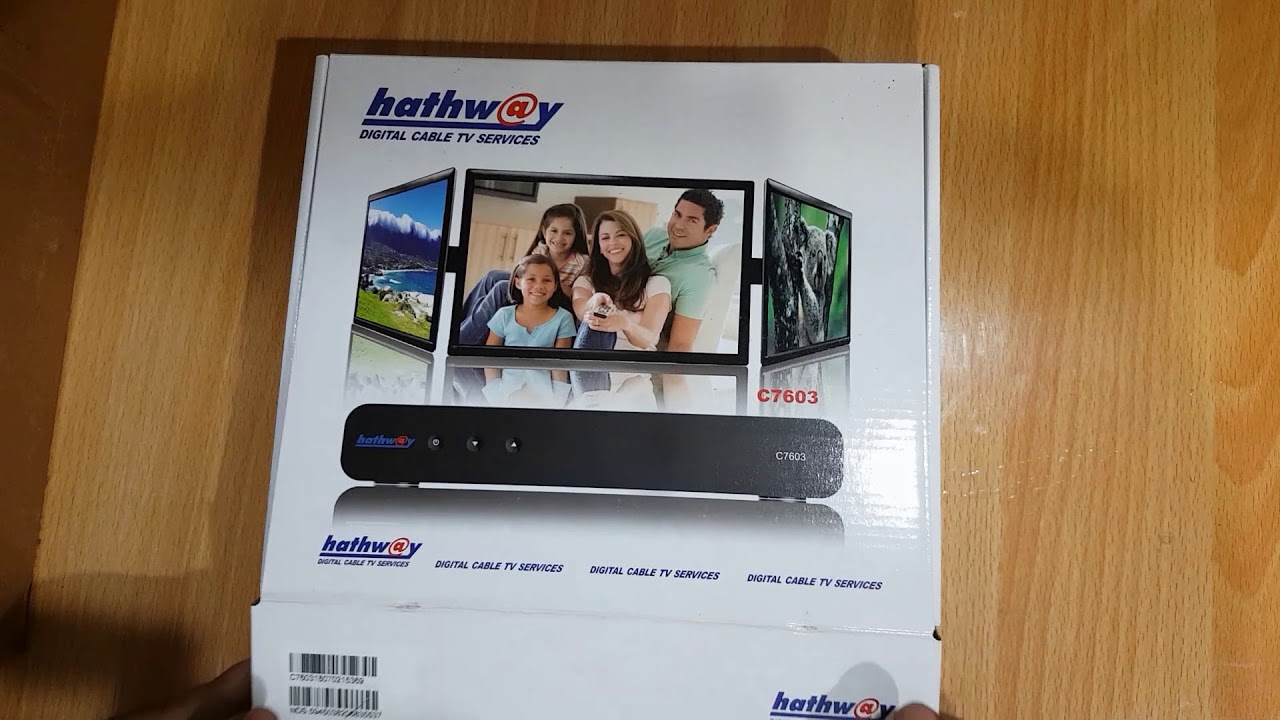 Hathway Set Top Box Unboxing