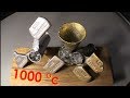 1000°C pour fondre du laiton