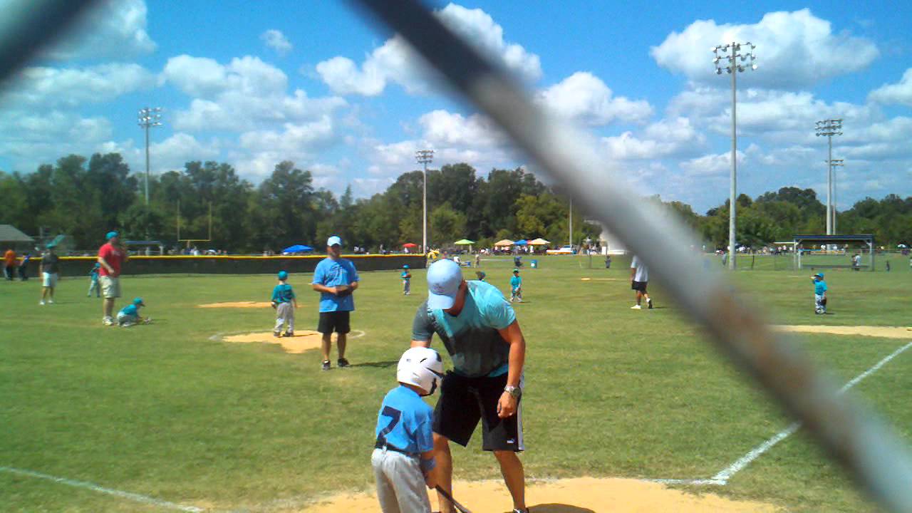 Awesome 4 year old baseball player....Destin's Second Game (Waterhawks