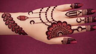 Simple Eid Mehndi Design ✨ Stylish 3D Floral Mehndi | Trending 2026 screenshot 5