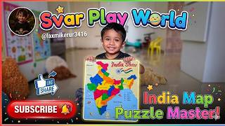 India Map Puzzle for Kids | Learning States with Svar | Fun Puzzle Game screenshot 5