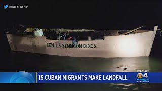 15 Cuban migrants picked up in Florida Keys
