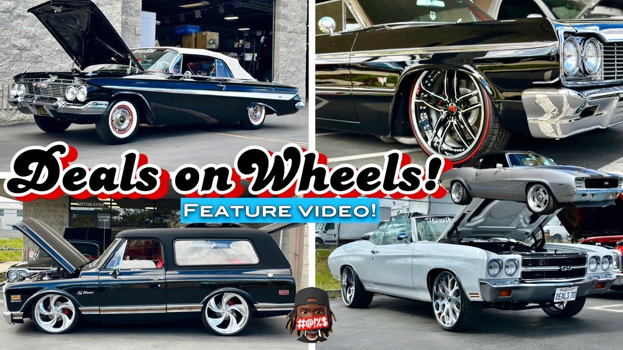 Deals on wheels in Antioch CA! Chevelle’s , impala , k5, rs/Ss, turbos and superchargers YouTube