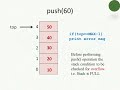 Stack Using Array