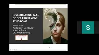 Mal de Débarquement by Dr. Vivana Mucci (part 1 of 2)