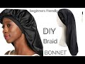 How To Make Bonnet For Braids / Cornrows / Dreads also Your natural hair. / Multipurpose BONNET