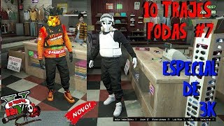 Gta V 10 Trajes Fodas Especial De 3K