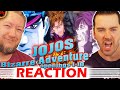 jojo's bizarre adventure openings 1 - 10 SFX REACTION