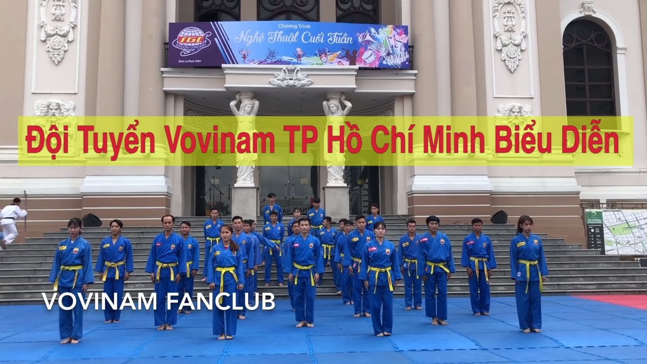 Võ nhạc Vovinam do đội tuyển Vovinam TP Hồ Chí Minh thực hiện #vovinam