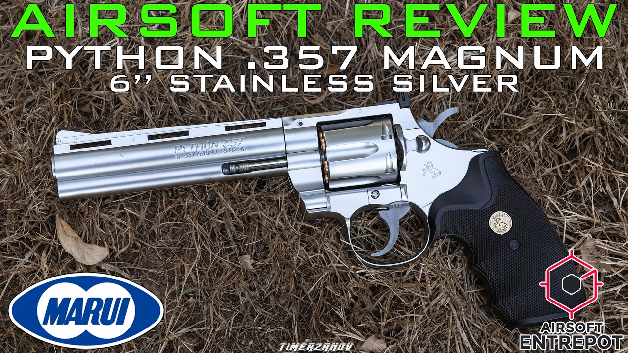 Airsoft Review #404 Tokyo Marui Colt Python .357 Magnum 6