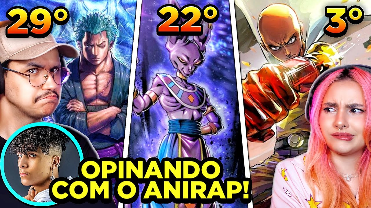 35 personagens mais FORTES pela INTELIGÊNCIA ARTIFICIAL ft @AniRap