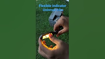 FLEXIBLE INDICATOR UNIVERSAL BIKE MODIFICATION 🏍️