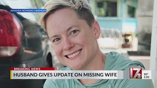 Husband of missing Cary woman gives update
