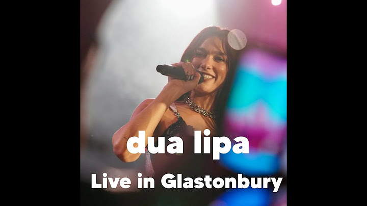 Dua Lipa - Houdini (Live in Glastonbury)
